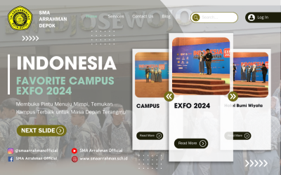 SMA ARRAHMAN GO TO INDONESIA FAVORIT CAMPUS EXFO 2024